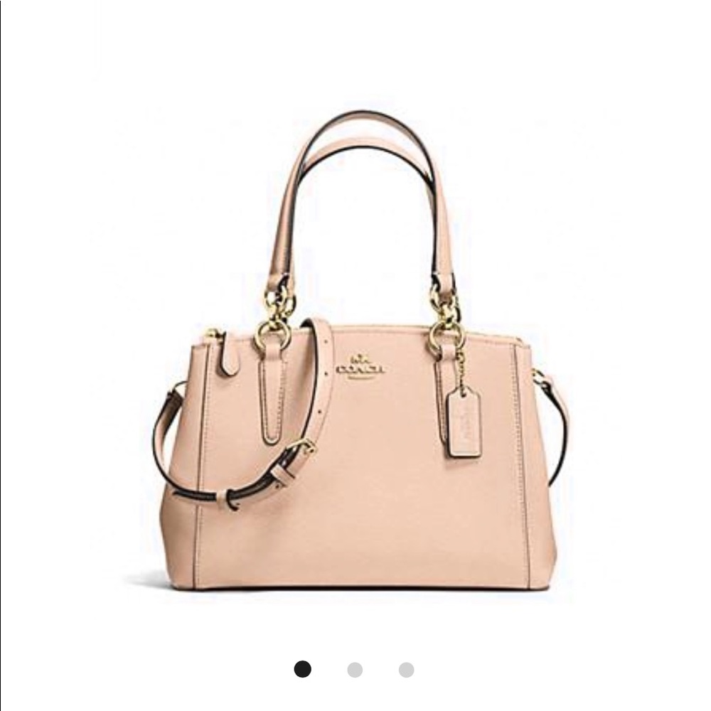 Coach Mini Christie Carryall in Crossgrain Leather